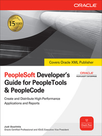 صورة الغلاف: PeopleSoft Developer's Guide for PeopleTools & PeopleCode 1st edition 9780071496629