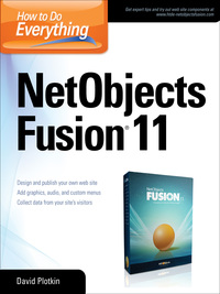 Imagen de portada: How to Do Everything NetObjects Fusion 11 1st edition 9780071498494