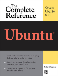 Cover image: Ubuntu: The Complete Reference 1st edition 9780071598460