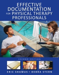Cover image: Effective Documentation for Physical Therapy Professionals 2nd edition 9780071664042