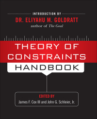 Imagen de portada: Theory of Constraints Handbook 1st edition 9780071665544
