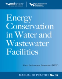 Cover image: Energy Conservation in Water and Wastewater Facilities - MOP 32 1st edition 9780071667944