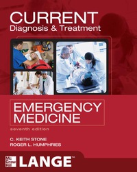 Cover image: CURRENT Diagnosis and Treatment Emergency Medicine 7th edition 9780071701075