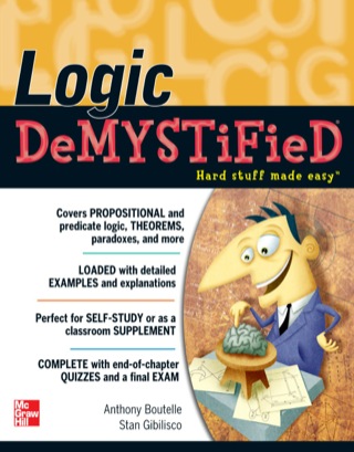 Cover image: Logic DeMYSTiFied 1st edition 9780071701280