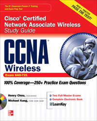 Imagen de portada: CCNA Cisco Certified Network Associate Wireless Study Guide (Exam 640-721) 1st edition 9780071701525