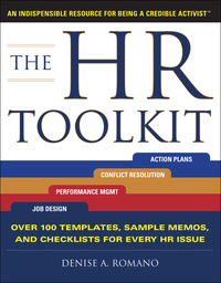 Imagen de portada: The HR Toolkit: An Indispensable Resource for Being a Credible Activist 1st edition 9780071700818