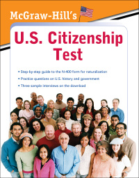 Cover image: McGraw-Hill's U.S. Citizenship Test 1st edition 9780071605175