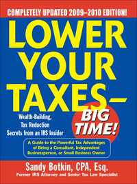 Cover image: Lower Your Taxes - Big Time! 2009-2010 Edition 1st edition 9780071623780