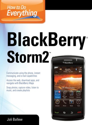 Cover image: How to Do Everything BlackBerry Storm2 1st edition 9780071703321