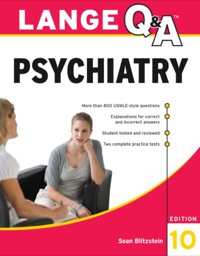 Cover image: Lange Q&A Psychiatry 10th edition 9780071703451
