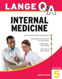 Cover image: Lange Q&A Internal Medicine 5th edition 9780071703468