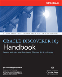 صورة الغلاف: Oracle Discoverer 10g Handbook 1st edition 9780072262148