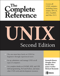 Cover image: UNIX: The Complete Reference, Second Edition 2nd edition 9780072263367