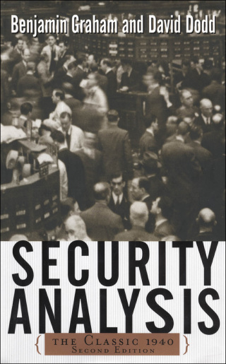 Cover image: Security Analysis: The Classic 1940 Edition 2nd edition 9780071412285