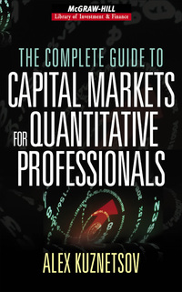 Imagen de portada: The Complete Guide to Capital Markets for Quantitative Professionals 1st edition 9780071468299