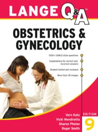 Cover image: Lange Q&A Obstetrics & Gynecology 9th edition 9780071712132