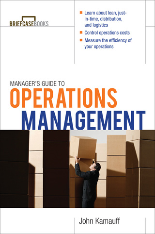 Omslagafbeelding: Manager's Guide to Operations Management 1st edition 9780071627993