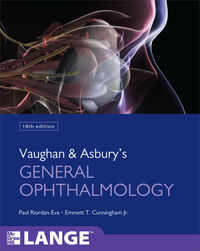 Imagen de portada: Vaughan & Asbury's General Ophthalmology, 18th Edition 18th edition 9780071634205