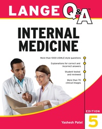 Cover image: Lange Q&A Internal Medicine, 5th Edition 5th edition 9780071703468