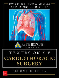Cover image: Johns Hopkins Textbook of Cardiothoracic Surgery, Second Edition 2nd edition 9780071663502