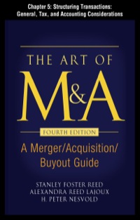 Cover image: The Art of M&A 4th edition 9780071714983