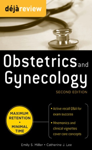 Cover image: Deja Review Obstetrics & Gynecology 2nd edition 9780071715133