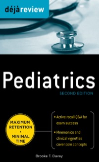 Cover image: Deja Review Pediatrics 2nd edition 9780071715140