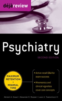 Cover image: Deja Review Psychiatry 2nd edition 9780071715164