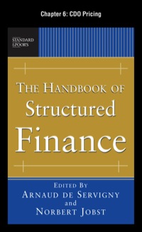 Cover image: The Handbook of Structured Finance, Chapter 6 - CDO Pricing 9780071715737