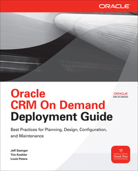 Cover image: Oracle CRM On Demand Deployment Guide 1st edition 9780071717632