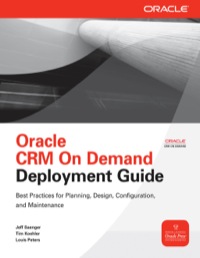Cover image: Oracle CRM On Demand Deployment Guide 1st edition 9780071717632