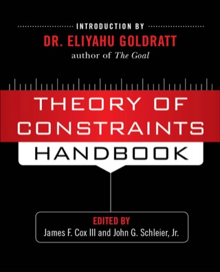 Cover image: A Review of Literature on Drum-Buffer-Rope, Buffer Management and Distribution (Chapter 7 of Theory of Constraints Handbook) 9780071717731