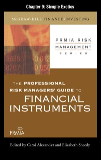 Cover image: Guide to Financial Instruments: Simple Exotics 9780071731966