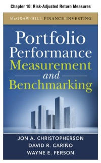 Cover image: Portfolio Performance Meaurement and Benchmarking: Fixed-Income Risk 9780071733168