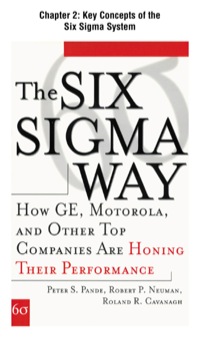 Cover image: The Six Sigma Way, Chapter 2 - Key Concepts of the Six Sigma System 9780071358064