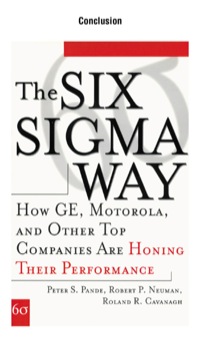 Cover image: The Six Sigma Way, Conclusion - Twelve Keys to Success 9780071358064