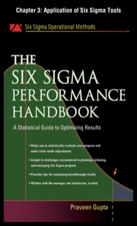 Cover image: The Six Sigma Performance Handbook, Chapter 3 - Application of Six Sigma Tools 9780071735278