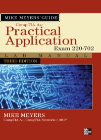 Cover image: Mike Meyers' CompTIA A+ Guide 3rd edition 9780071736459