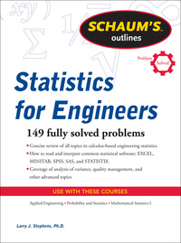 Cover image: Schaum's Outline of Statistics for Engineers 1st edition 9780071736466