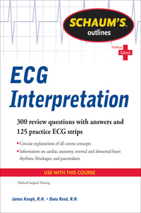 Cover image: Schaum's Outline of ECG Interpretation 1st edition 9780071736480