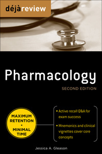 صورة الغلاف: Deja Review Pharmacology, Second Edition 2nd edition 9780071627290