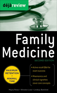 Imagen de portada: Deja Review Family Medicine, 2nd Edition 2nd edition 9780071715157