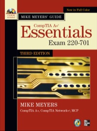 Cover image: Mike Meyers' CompTIA A+ Guide 3rd edition 9780071738736