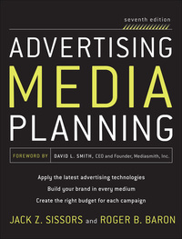 Cover image: Advertising Media Planning, Seventh Edition 7th edition 9780071703123