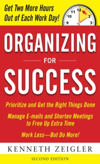Cover image: Organizing for Success 2nd edition 9780071739566