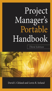 Imagen de portada: Project Managers Portable Handbook, Third Edition 3rd edition 9780071741057