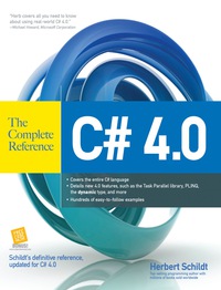 Cover image: C# 4.0 The Complete Reference 1st edition 9780071741163