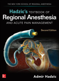 Imagen de portada: Hadzic's Textbook of Regional Anesthesia and Acute Pain Management 2nd edition 9780071717595