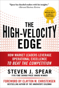 Cover image: The High-Velocity Edge: How Market Leaders Leverage Operational Excellence to Beat the Competition 2nd edition 9780071741415