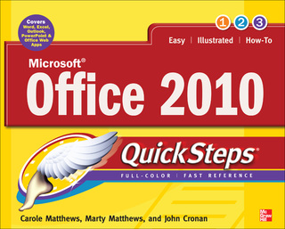 Imagen de portada: Microsoft Office 2010 QuickSteps 1st edition 9780071741606